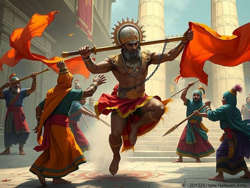 Grand Monarch Dharba Battle Scene